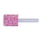 Nylox Burr-Rx Wheel Brush, Heavy Duty Narrow Face, 3 in Brush Dia, 9/16 in Face W, 1/2 to 5/8 in Arbor Hol 31241 - alternate 1